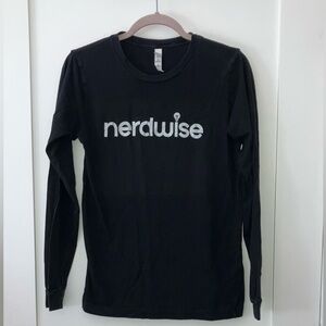 Nerdwise statement Bella Canvas cotton Long Sleeve Tee